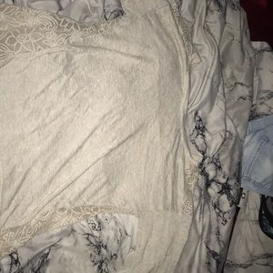 Tan half sleeve shirt